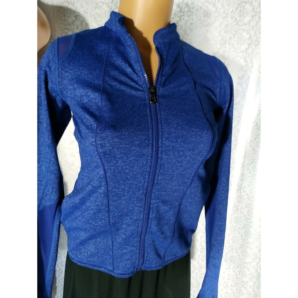 Under Armour Women's Athletic Full Zip Jacket See through  Blue Size XS @23
